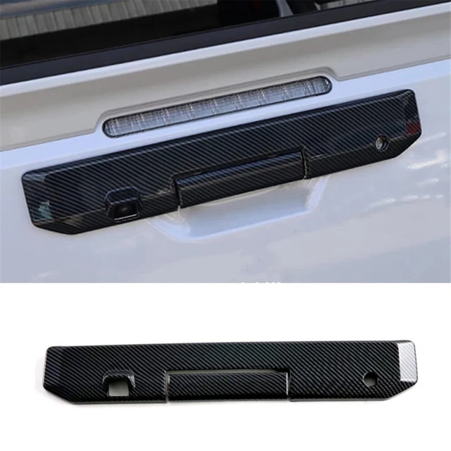 FOR TRITON / L200 2024 Carbon Fiber Rear Door Handle Bowl Cover2302 27