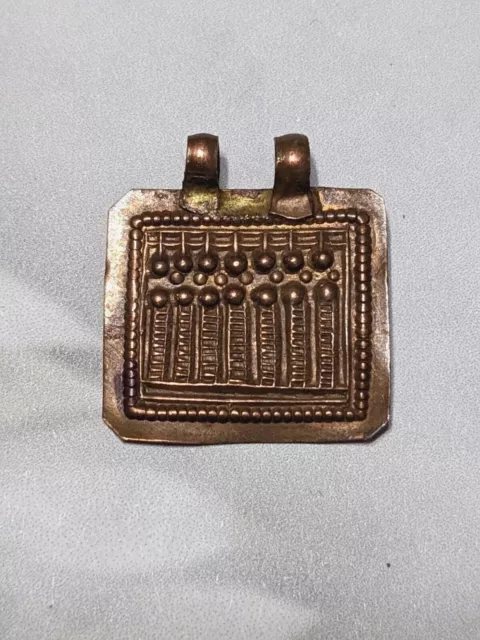 Copper Vintage Amulet/Pendant Of 7 Form Of Goddess Lakshmi