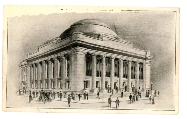 Consolidated Stock Exchange of New York  c. 1907 advertising card Broad & Beaver
