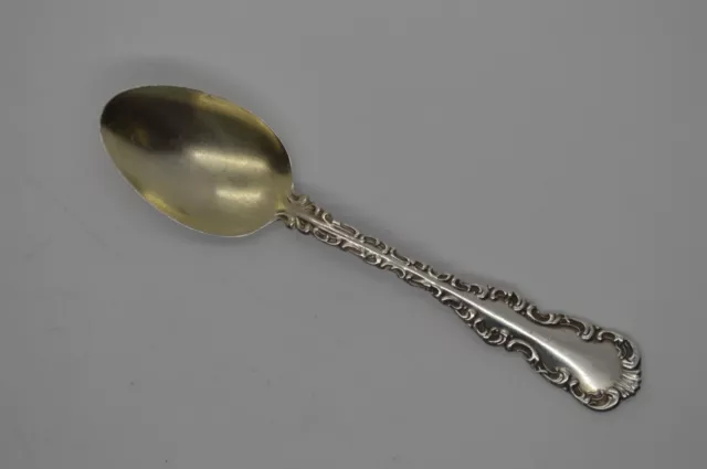 Whiting Louis XV Sterling Silver Demitasse Spoon - 3 7/8" - 8g - No Mono
