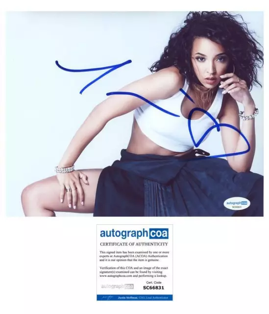 Tinashe "Superlove" Singer AUTOGRAPH Signed Autographed 8x10 Photo B ACOA