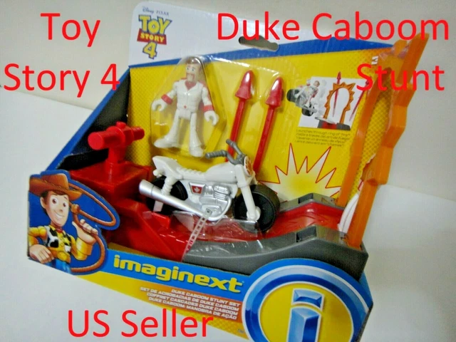 Fisher-Price Imaginext Toy Story 4 Duke Caboom Con Rampa Di Lancio E Razzi, Playset Con Anello Di Fuoco, Gioco Per Bambini 3-8 Anni (GBG72) - 3