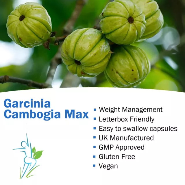 180 Garcinia Cambogia Clean Pure Detox Max Capsules Free Weight Loss Diet Tips 3