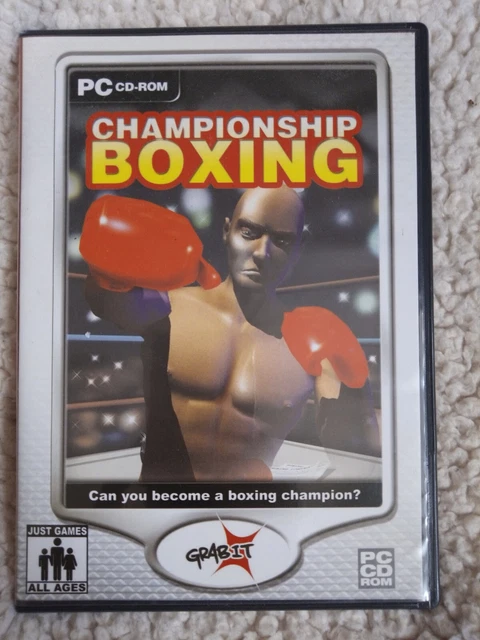 CHAMPIONSHIP BOXING PC Cd-Rom Grab It Can You Become A Championship ...