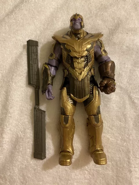 Marvel Legends Series Avengers Endgame BAF Armored Thanos Figure Complete - Used