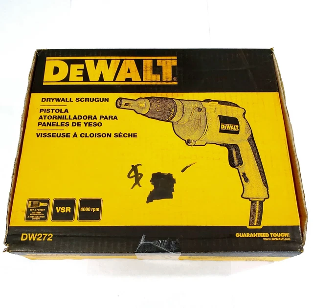 DEWALT 7.8 Amp Corded 1/2 In. Variable Speed Reversing Drill