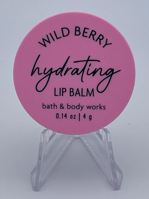 Bath & Body Works WILD BERRY Hydrating Lip Balm 4 g/0.14 oz Sealed New