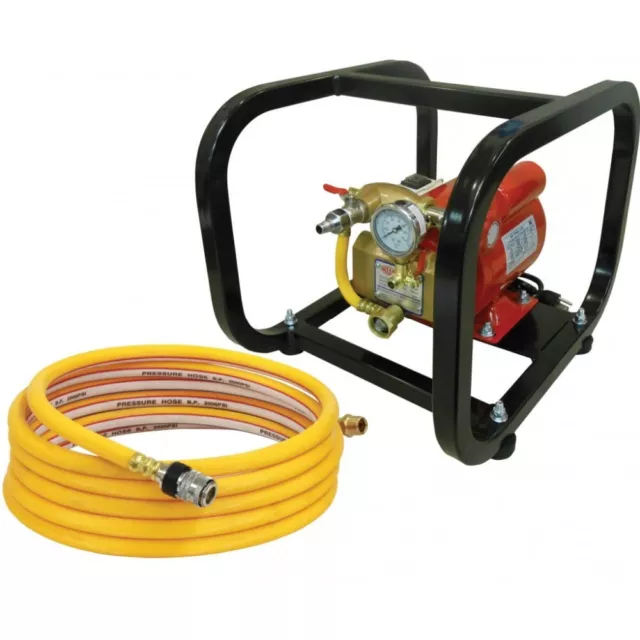 Reed Tool Electric Hydrostatic Test Pump 500 PSI w/ Roll Cage Reed Tool Electric Hydrostatic Test Pump 500 PSI w/ Roll Cage