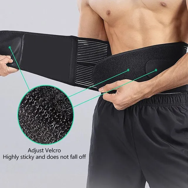 Back Braces For Lower Back Pain Relief With 6 Stays, Breathable Back Support ~~
