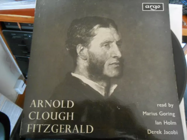 Die englischen Dichter - Arnold, Clough, Fitzgerald, gelesen von Göring, Holm, Jacobi LP