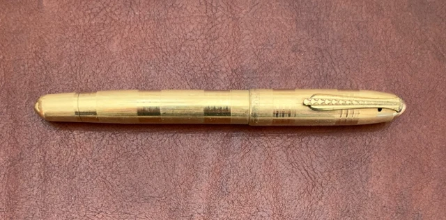 Stylo Et Crayon Zenith Extra - Plaqué Or 18 Carats - Occasion