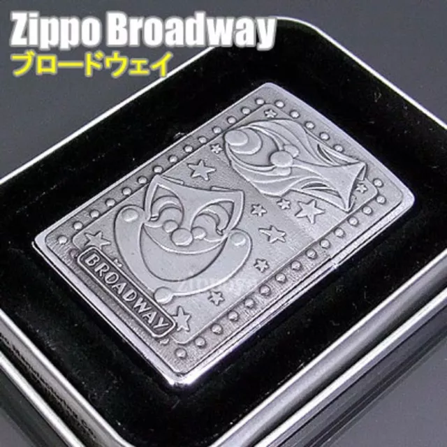 Zippo Lighter Broadway Clown Barrett Smyth New Rare from Japan