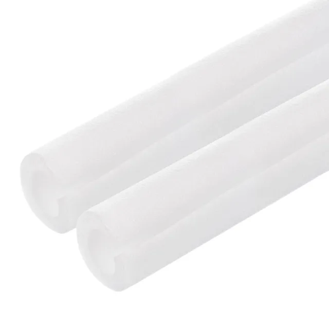 Foam Tube Sponge Protective Sleeve Heat Preservation 50mmx25mmx500mm, Pack of 2