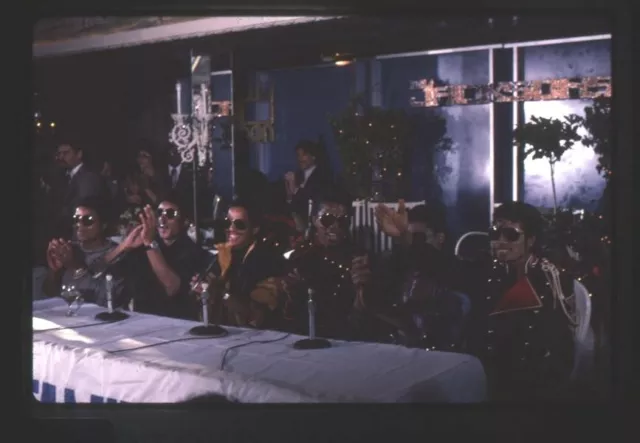 Michael Jacksons 5 Press Conference Military Jackets Original 35mm Transparency