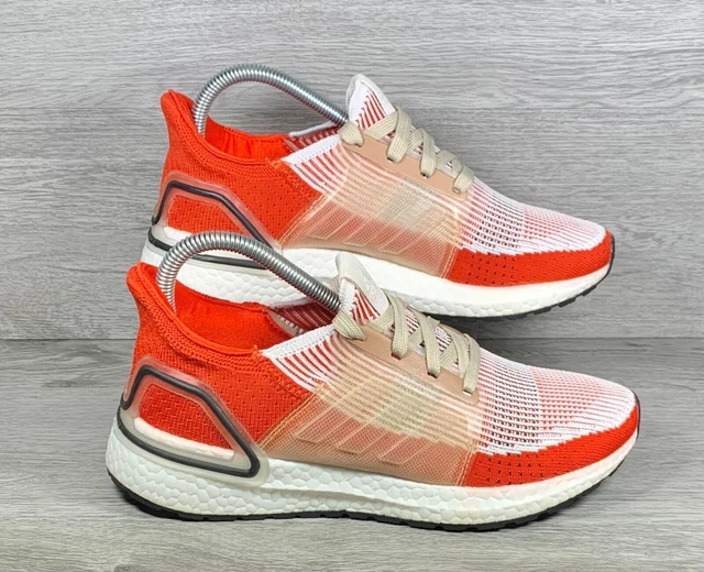 Adidas Ultra Boost 19 ‘Active Orange’ Running Trainers UK Size 6