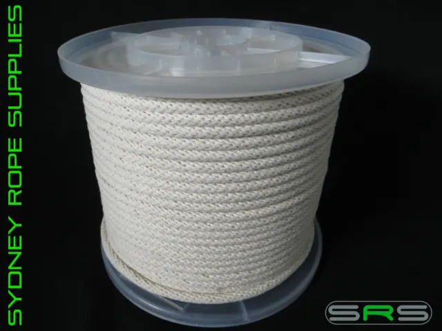 10Mm X 100Mtr Cotton Sash Cord,Free Postage Austwide, Great For Craft