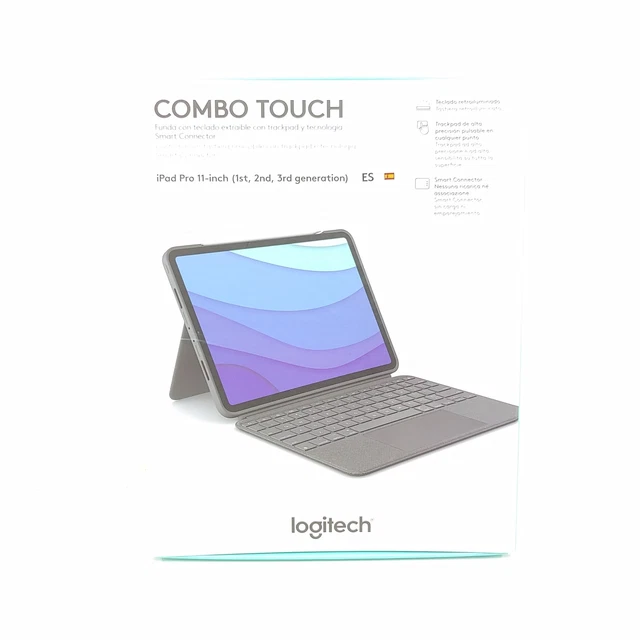 Funda Con Teclado Logitech Combo Touch iPad Pro 11'' (PO170470)