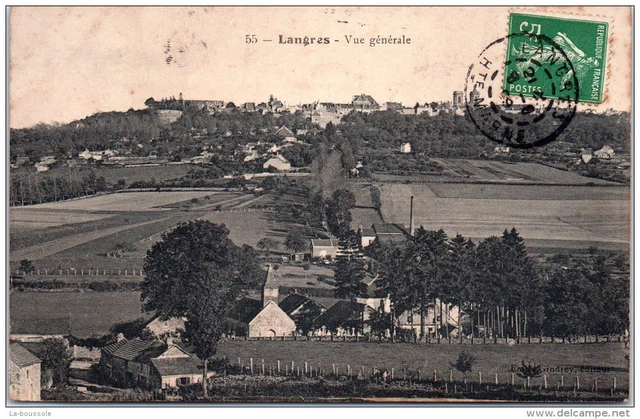52 LANGRES - vue generale