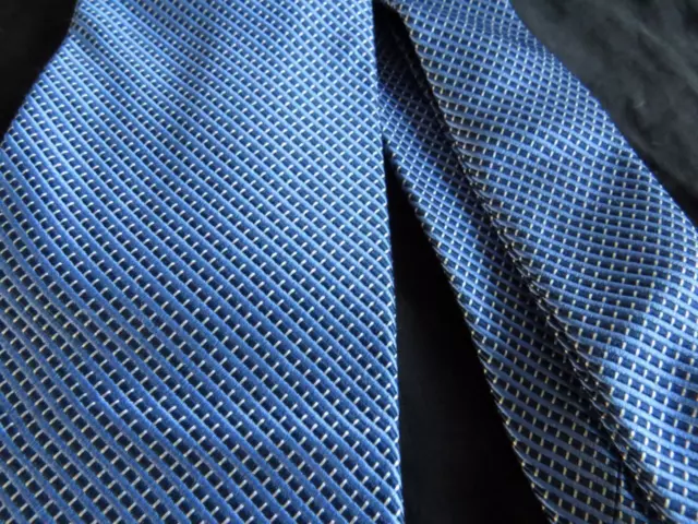 346 BLUE PURE SILK BROOKS BROTHERS NECK TIE MENS clothing Striped Pattern 3