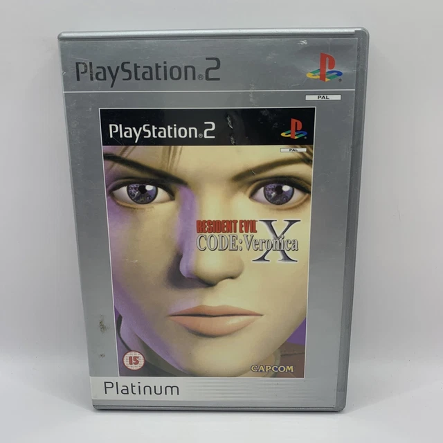 Resident Evil Code: Veronica X PS2 PAL 2003 Survival Horror Capcom VGC Free Post