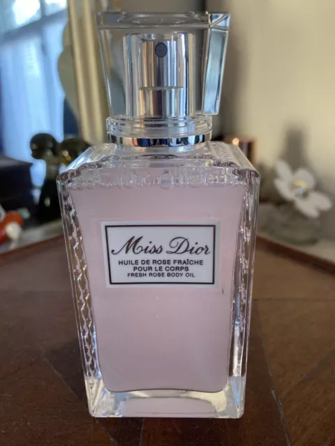 MISS DIOR FRESH Rose Body Oil 100ml Boxed FINAL REDUCTION 29.98 PicClick UK