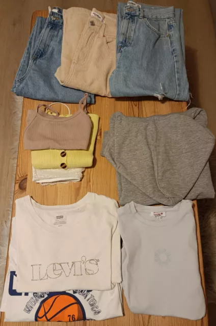 Lot De Vêtements Fille Taille XS: Pull&Bear, H&M,...