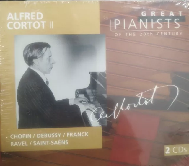 Alfred Cortot II  (CD 1999)  2 Discs Philips Emi Brand New