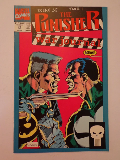 The Punisher War Journal Scene 35 Take 1 Vol 1 #35 Marvel Comics October 1991 NM