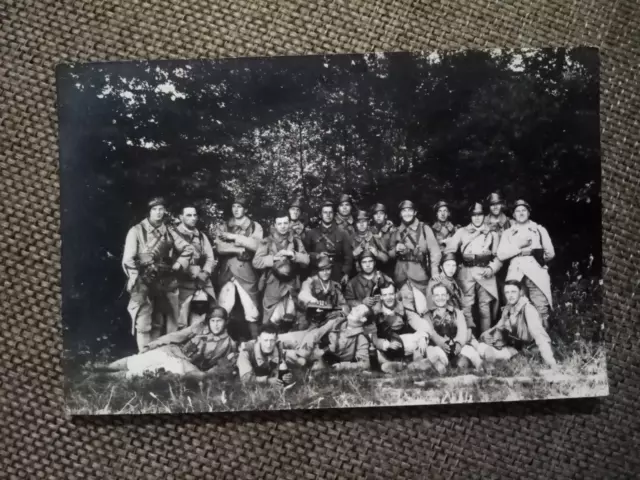 Cpa Military Photo Card Soldiers