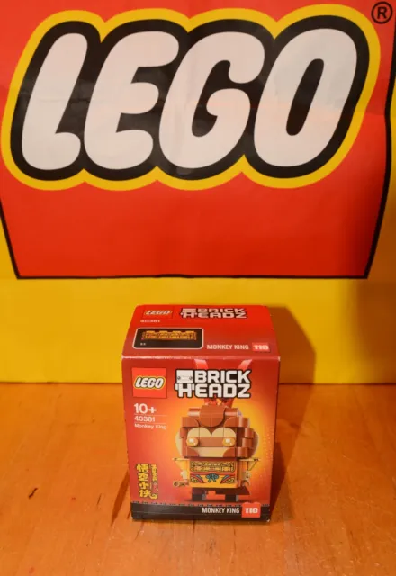NEW SEALED LEGO Brickheadz 40381 'Monkey King' Retired Set