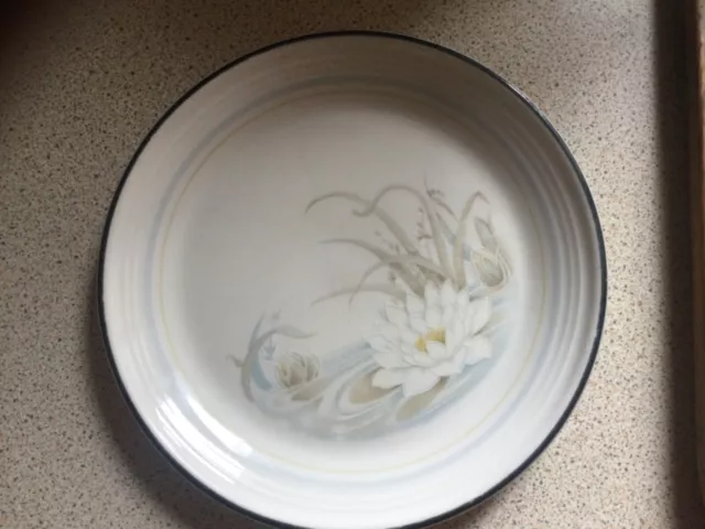 Tea Plate. Royal Doulton Fresh Flowers Hampstead, in well used condition, damage