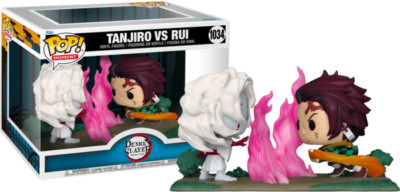 tanjiro vs rui funko pop