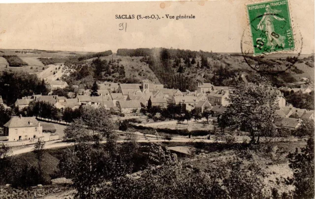CPA Saclas (91 Essonne), Vue Générale, années 1910