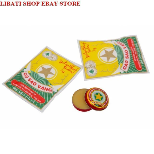 10pcs Baume Aromatique Golden Star (3g x10)-Huiles Essentielles de Remède...