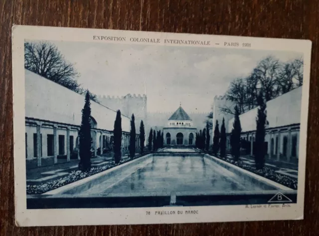 Paris 1931 - Exposition Coloniale Internationale - Pavillon Du Maroc