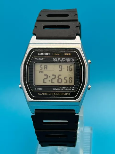 CASIO A 255 248 Vintage Lcd Digital Watch 1980 Fully Working