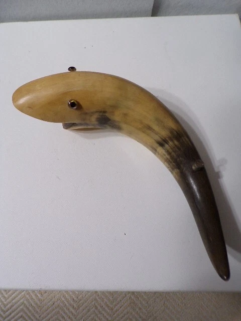 Artisan Hand Carved Bone Fish Sculpture