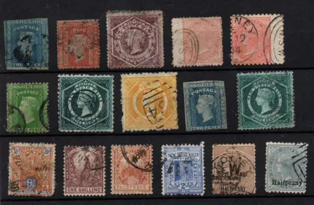 New South Wales QV 1856-1903 QV used collection WS33063