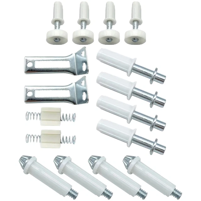 Door Hardware Kit Bifold Door Parts 1 Pack Hot Sale New Nylon Replacements