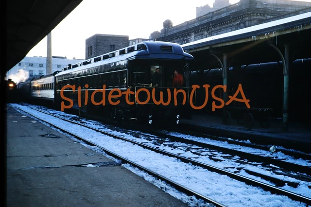 Vtg 1967 Train Slide 500 D&H Delaware & Hudson Business Car Albany NY X3C002