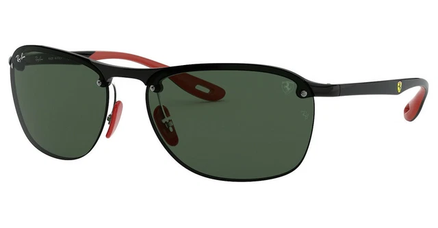 Gafas de sol Ray-Ban RB4302M FERRARI F60171 BLACK/DARK GREEN