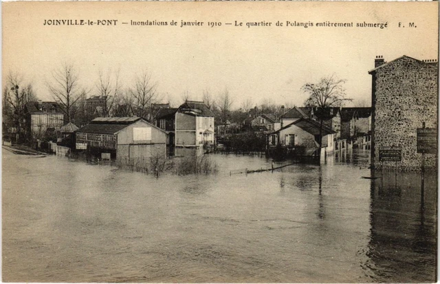 CPA AK Joinville le Pont Le Quarter de Polangis FRANCE (1283446)