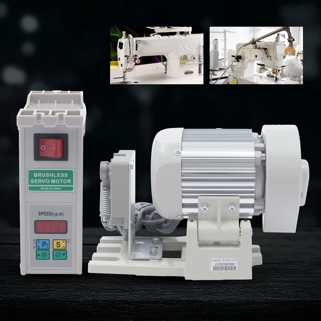 600W INDUSTRIAL SEWING Machine Brushless Servo Motor Split For Most