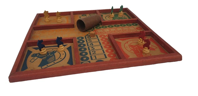 Jeu De Société Astérix - Jeu Des Petits Chevaux - Occasion