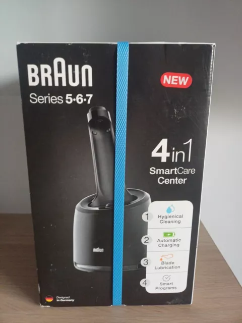 BRAUN 4 En 1 Centre De Nettoyage SmartCare pour Rasoir Électrique Series 5, 6, 7