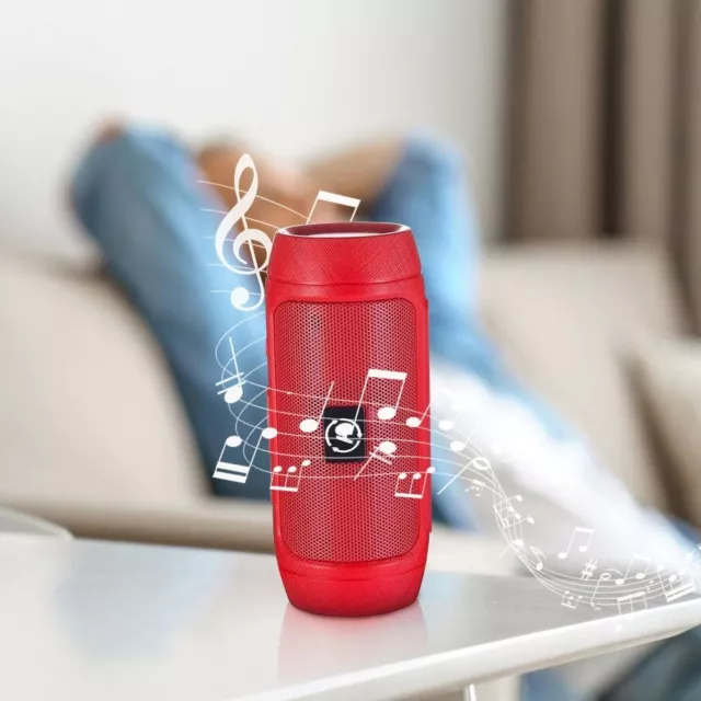 360 ° HD Stereo Sound Bluetooth Audio Portable Loudspeaker