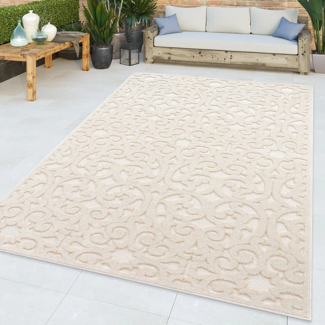 Alfombra Habitación Salon Dormitoro Pelo Corto Monocromo Etnica Estilo Nordico