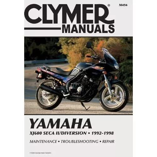 Yamaha Xj600 Seca II /Diversion, 1992-1998 - Paperback NEW Clymer Publishi 1999-