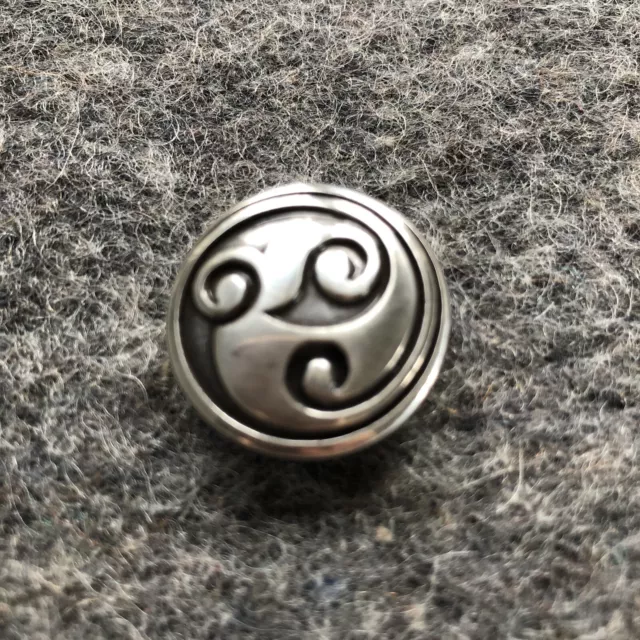 Concho 20 mm Antik Silber