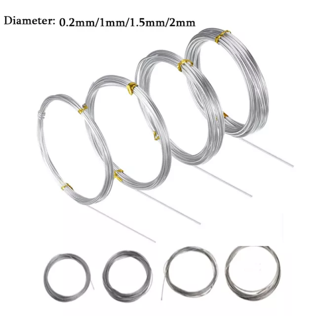 Titanium Wire High Pure Ti  Metal Line Diameter 0.2mm/1mm/1.5mm /2mm DIY Materia